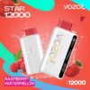 Vozol Star 12000 Puffs Disposable Vape Blueberry-Raspberry-Cherry at VapeZoneDXB