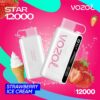 Vozol Star 12000 Puffs Disposable Vape Blueberry-Raspberry-Cherry at VapeZoneDXB