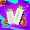 Vozol Star 12000 Puffs Disposable Vape Blueberry-Raspberry-Cherry at VapeZoneDXB