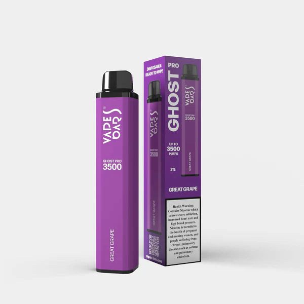 GHOST PRO 3500 PUFFS Great Grape Disposable Vape Dubai