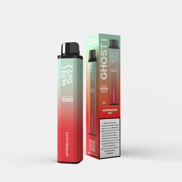 GHOST PRO 3500 PUFFS Watermelon Ice Disposable Vape Dubai