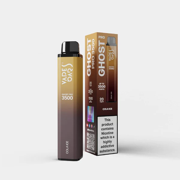 GHOST PRO 3500 PUFFS Cola Ice Disposable Vape Dubai