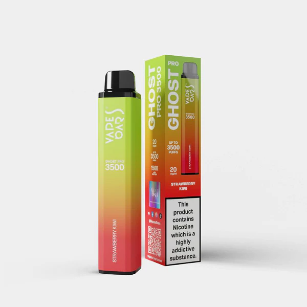 GHOST PRO 3500 PUFFS Strawberry Kiwi Disposable Vape Dubai