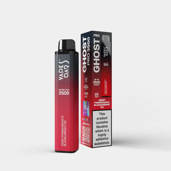 GHOST PRO 3500 PUFFS Sweet Pomegranate Blackcurrant Disposable Vape Dubai