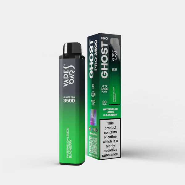 GHOST PRO 3500 PUFFS Watermelon Lemon Blackberry Disposable Vape Dubai