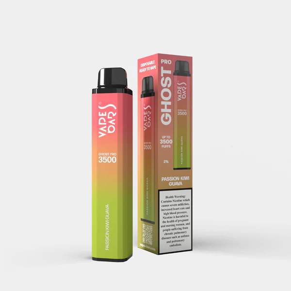 GHOST PRO 3500 PUFFS Passion Kiwi Guava Disposable Vape Dubai