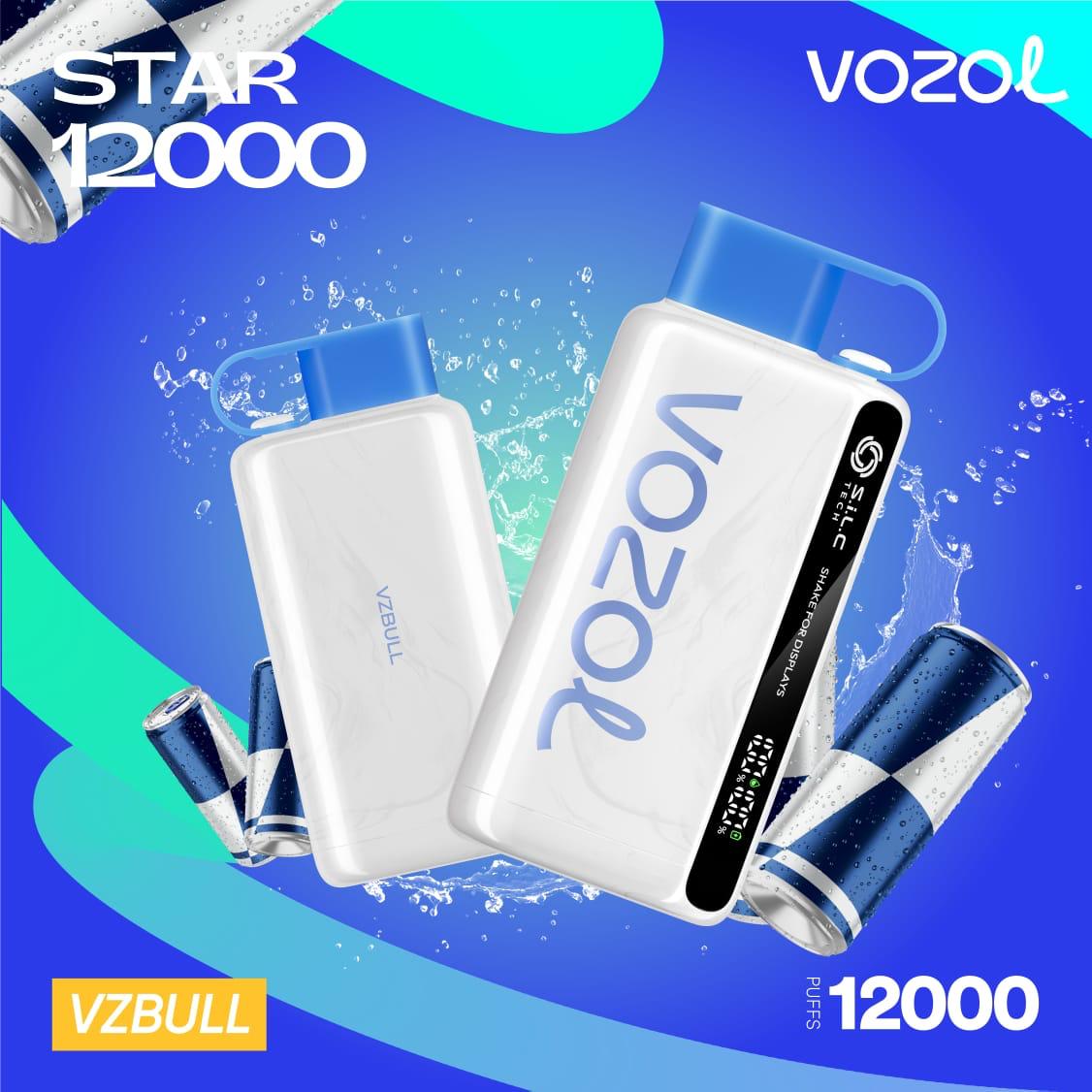 Vozol Star 12000 PUFFS Vzbull Disposable Vape Dubai