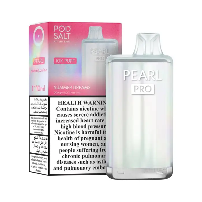 Pod Salt Pearl Pro 10000 PUFFS Summer Dreams Disposable Vape Dubai