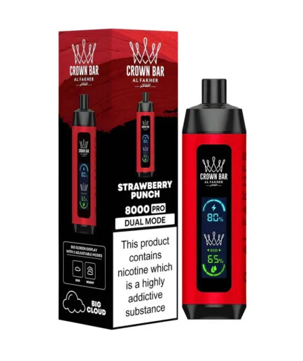 Al Fakher Crown Bar Strawberry Punch Dubai